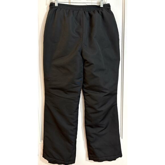 Swiss Tech Snowboarding Ski Pants Womens L Black Reflectors READ - Picture 7 of 7